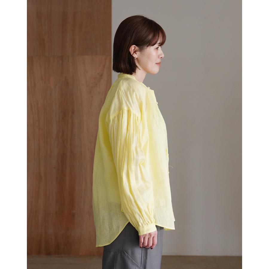 MANON（マノン） ブラウス フレンチリネン アミカルシャツ レディース