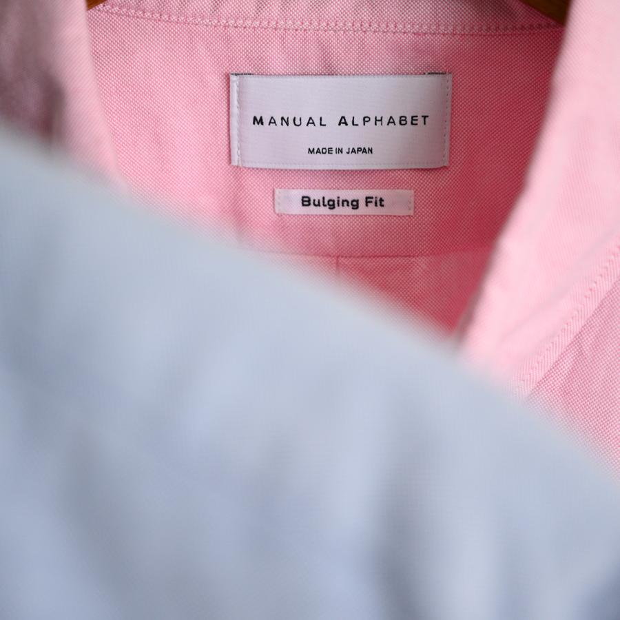 マニュアルアルファベット MANUAL ALPHABET SUPIMA OX BD SHT Bulging Fit 2023春夏メンズ