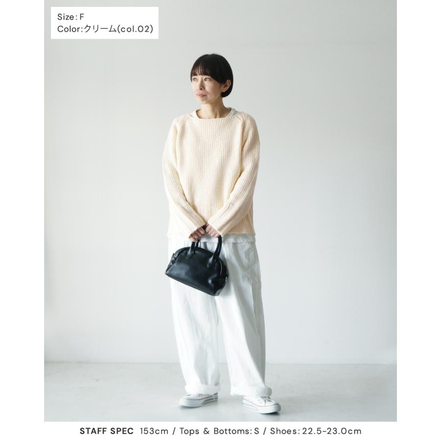 mao made（マオメイド） 【先行予約】マオメイド ボートネック プル
