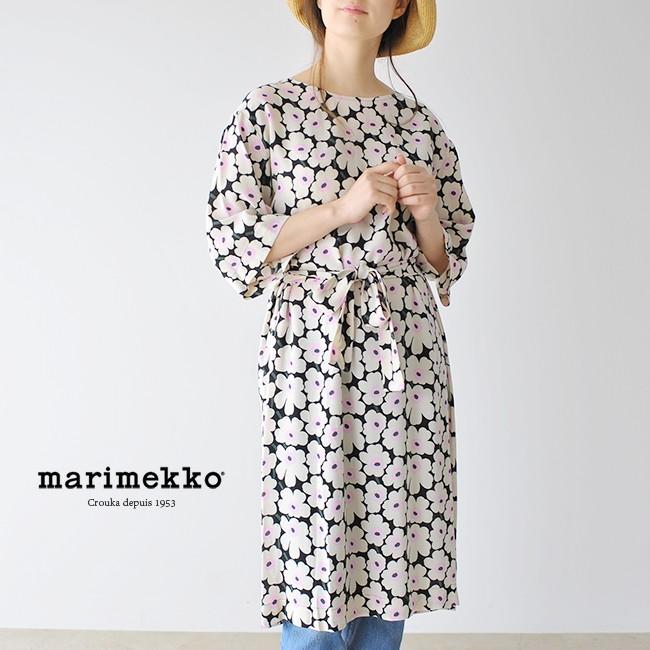 マリメッコ marimekko Lidia Unikko dress リディア ウニッコ ドレス