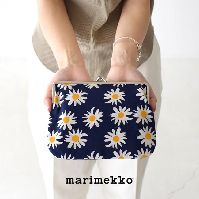 マリメッコ marimekko ラカスター柄 がま口 ポーチ Puolikas Kukkaro Rakastaa ポーチ 52203-6-48475 :marim-52203648435:Crouka !店 通販 marimekko がま口ポーチ ラカスター柄 ネイビー