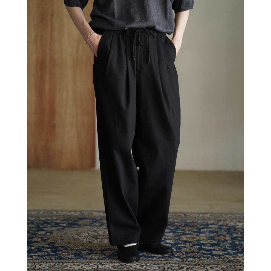 マーカウェア MARKAWARE パンツ オーガニックコットンサバイバルクロス   ダブルプリーテッドイージートラウザーズ メンズ A26A93PT02C 【レビュー企画対象】の画像