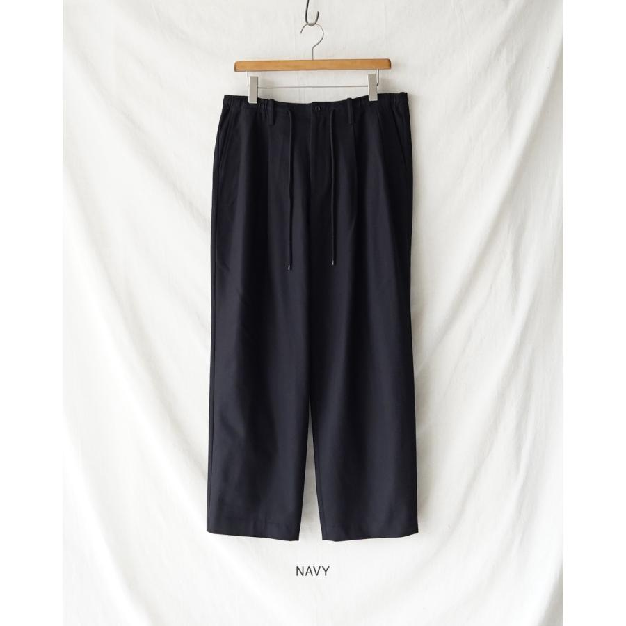 マーカウェア MARKAWARE パンツ オーガニックコットンサバイバルクロス   ダブルプリーテッドイージートラウザーズ メンズ A26A93PT02C 【レビュー企画対象】の画像