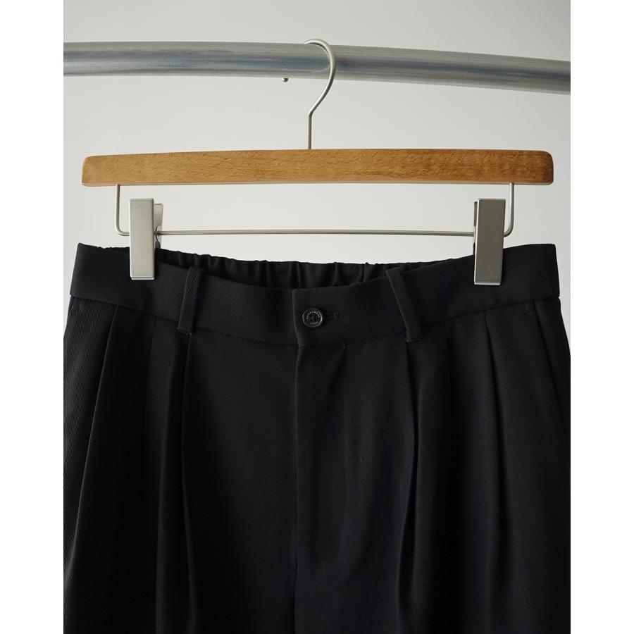 マーカウェア MARKAWARE パンツ オーガニックコットンサバイバルクロス トリプルプリーテッドワイドトラウザーズ メンズ A26A93PT03C 【レビュー企画対象】 xp10の画像