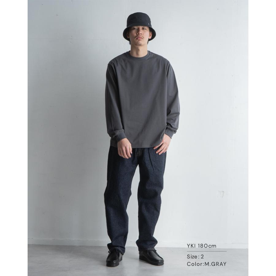 marka SALE！マーカ クルーネック ロングスリーブ Tシャツ メンズ 長袖