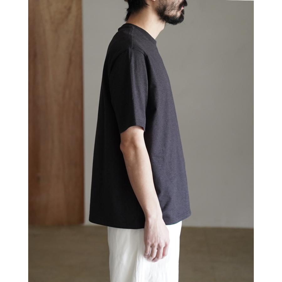 【タグ付き】marka(マーカ) コットン×シルク クルーネックニット 30% OFF】[m25c06cs02c]marka(マーカ) Noil Silk Knit Round Hem Crew