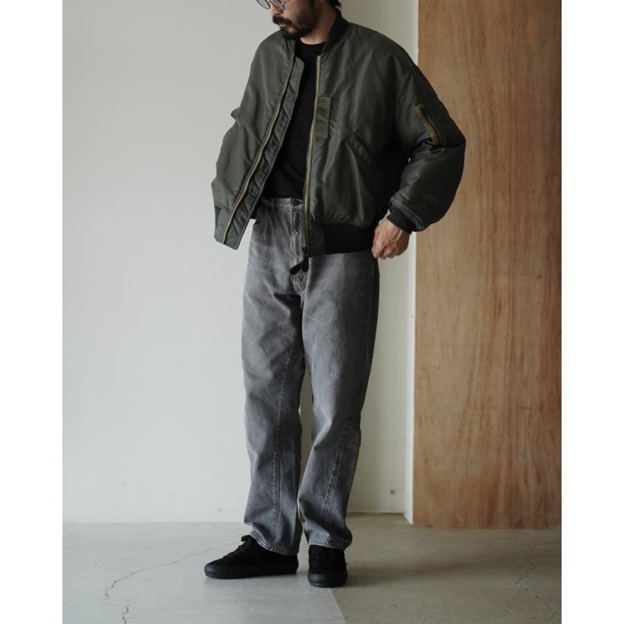 MARKAWARE フライトジャケット　MA-1 グリーン、カーキ　M ナイロンツイル / MA-1, Sage Green – MARKAWARE