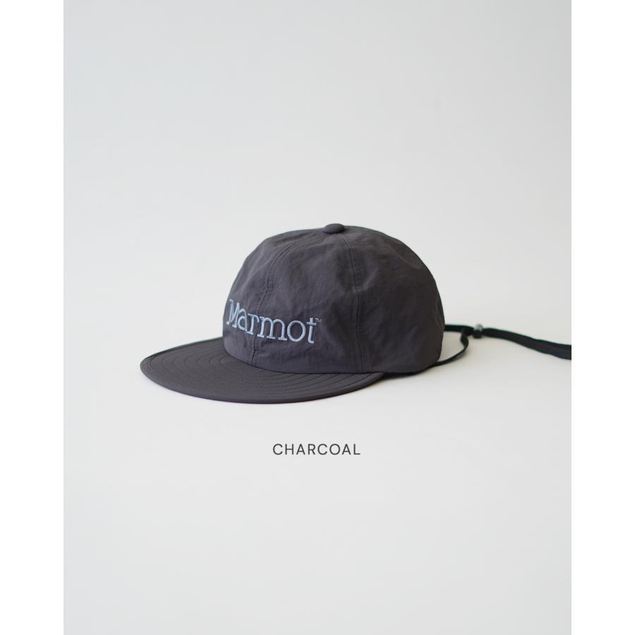 ❤️即完売❤️Marmot マーモット ロングビルキャップ チャコール Marmot（マーモット） 【先行予約】マーモット マーモットロングビル