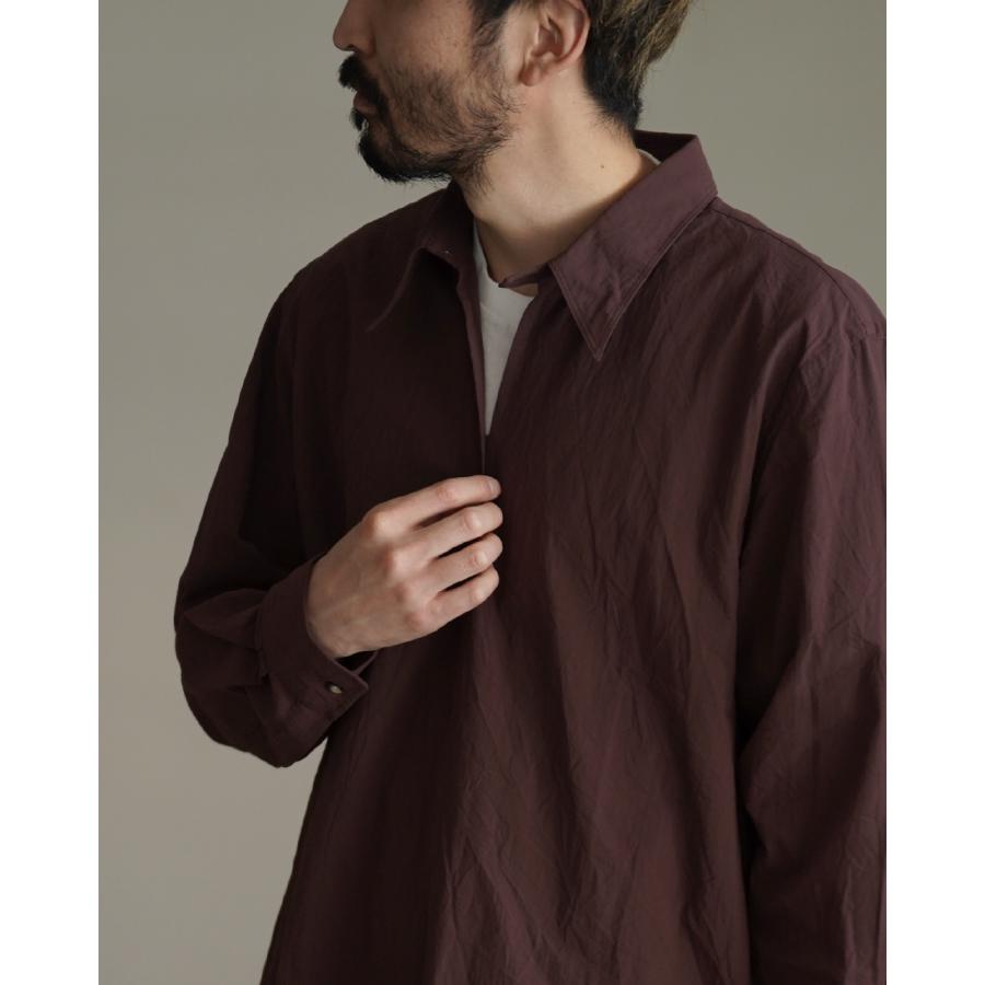 マーヴィンポンティアックシャツメーカーズ Marvine Pontiak Shirt Makers スキッパーシャツ メンズ Skipper SH MPSM-1904Sの画像