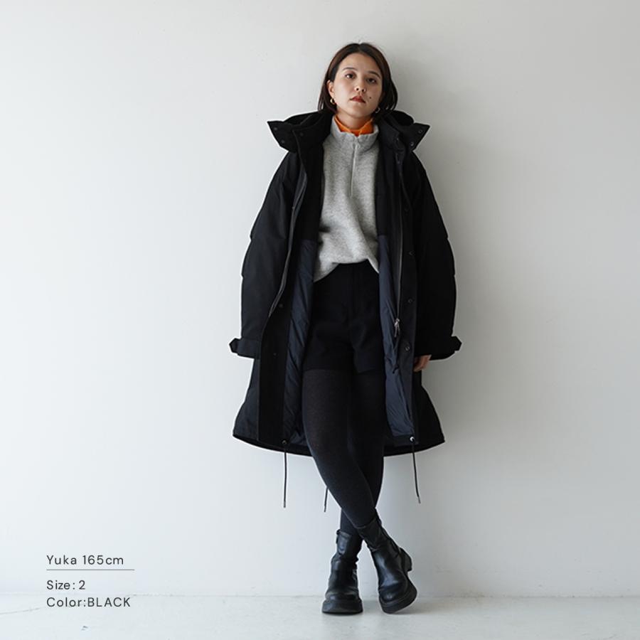 ミフュー miffew フィールド ダウンコート FIELD DOWN COAT フードコート ミリタリーコート ユニセックス FEW23WJK5102｜crouka｜20