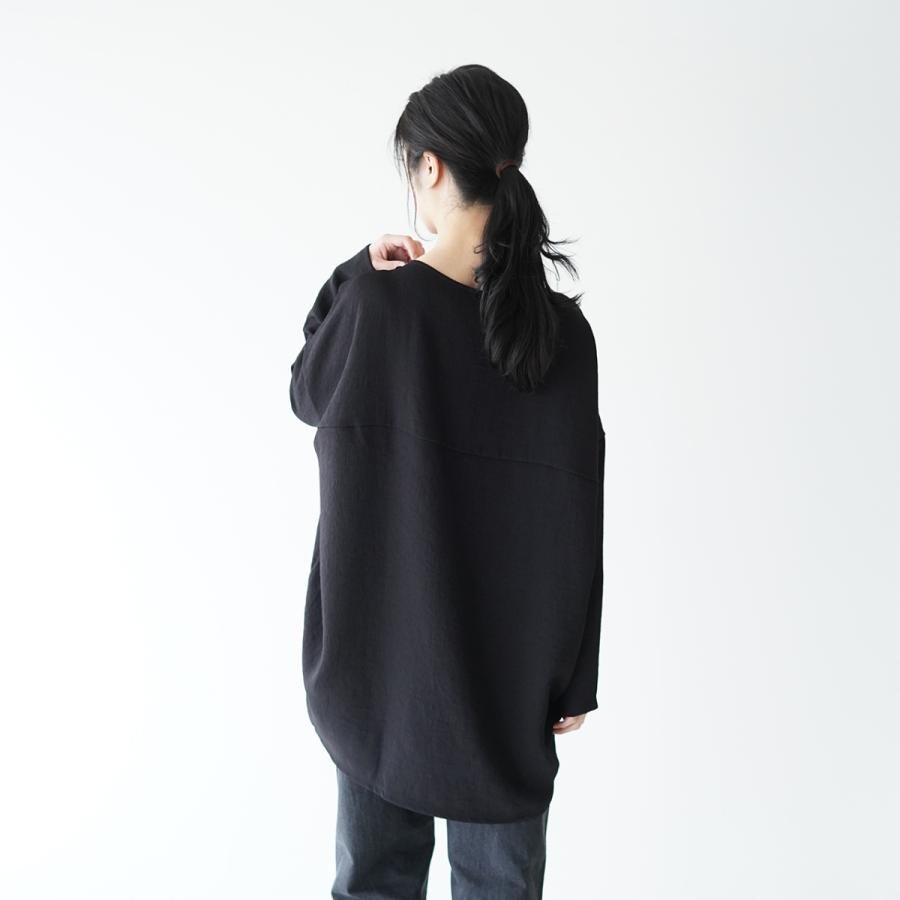 ミズイロインド mizuiro ind ボートネック コクーン プルオーバー boat neck cocoon P O レディース 2022春夏 1-219951｜crouka｜13