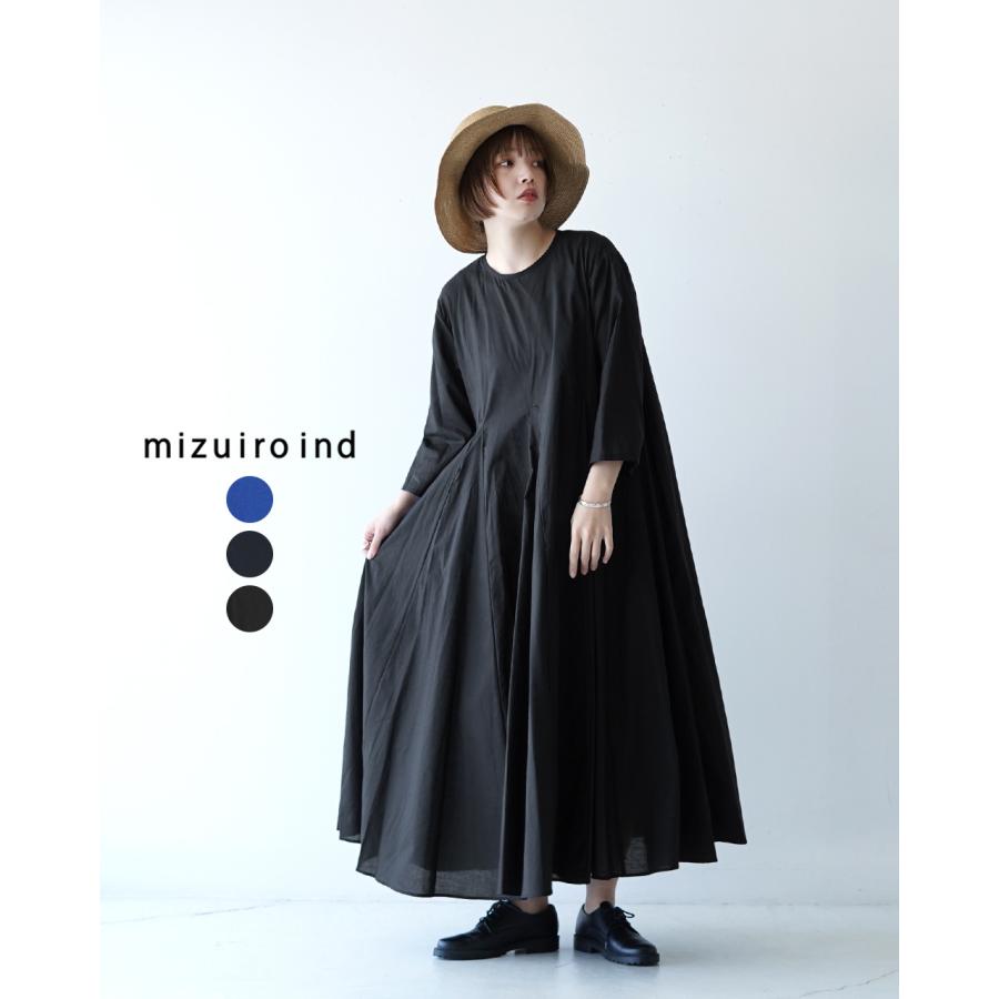 mizuiroind ミズイロインド mizuiro ind クルーネック ボリューム  
