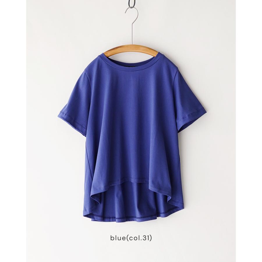 mizuiroind（ミズイロインド） mizuiro ind Tシャツ フレアクルー