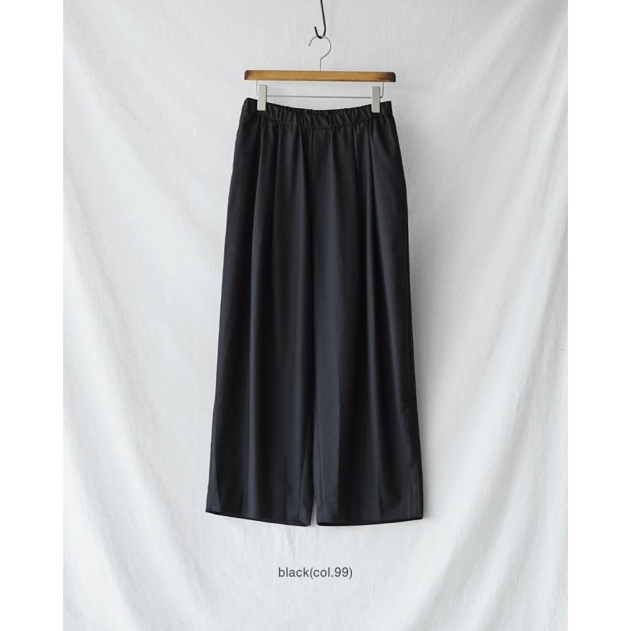 mizuiroind（ミズイロインド） ワイドタックパンツ レディース WIDE