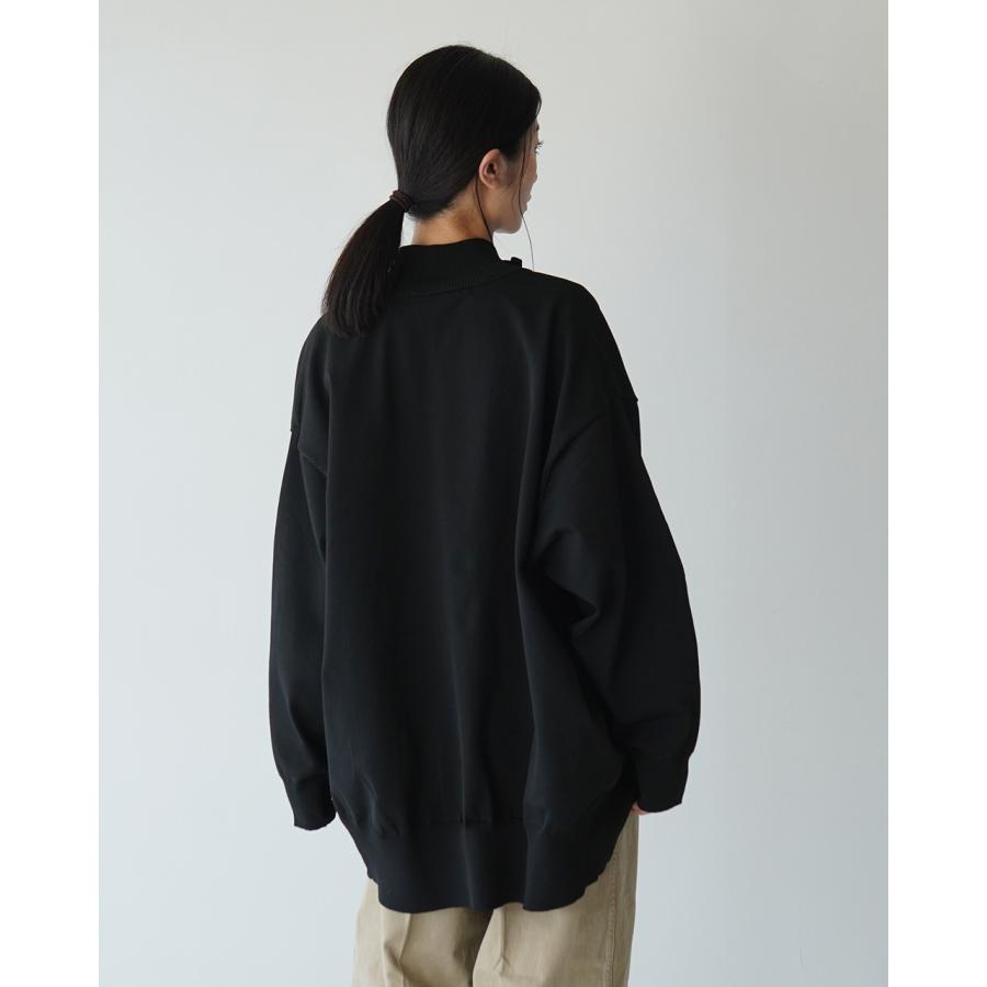【美品】ミズイロインド ワイドニットシャツ　2-220025 ブラック 楽天市場】【SALE 40％OFF】ミズイロインド mizuiro ind ワイド ニット