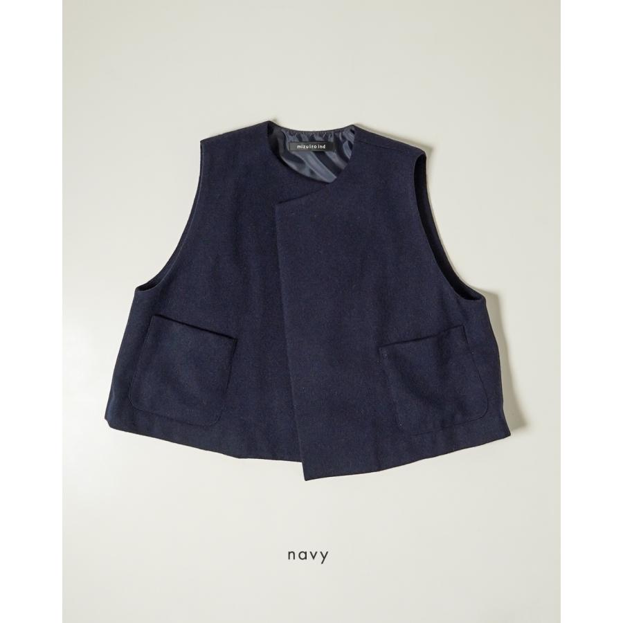 新品 mizuiroind タグ付きミズイロインド ベスト mizuiroind（ミズイロインド） ベスト VEST 3-230097 : Crouka Yahoo