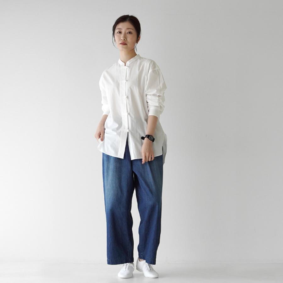 ミズイロインド  mizuiro ind. デニム ワイド パンツ denim wide pants イージーパンツ レディース 2021春夏 3-26937211 送料無料｜crouka｜05