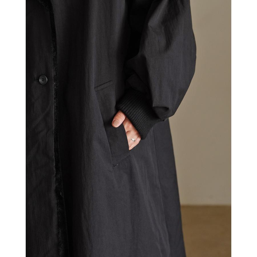 mizuiroind ミズイロインド mizuiro ind コート バック ボア