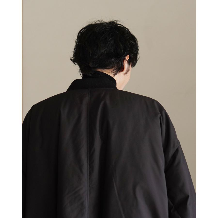 mizuiroind（ミズイロインド） ジャケット ワイド ジップ ダウン