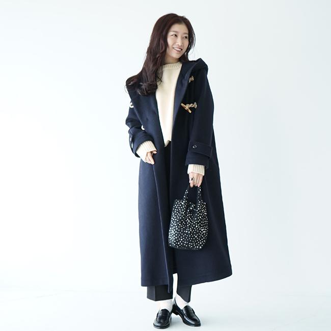 ミズイロインド mizuiro ind. Aライン ダッフル ロングコート A line duffle coat レディース 3-279379  送料無料｜crouka｜05