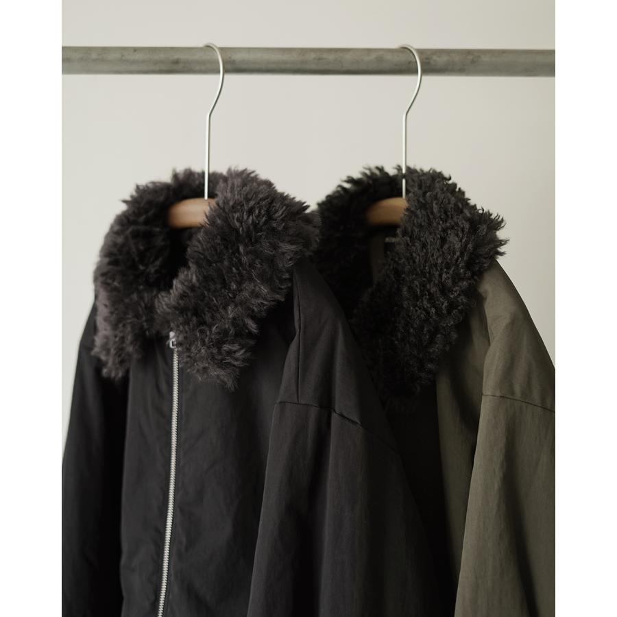 mizuiro ind ボアカラーショートジャケット 即日発送 MARcourt｜mizuiro ind ボアカラーショートジャケット | Rakuten