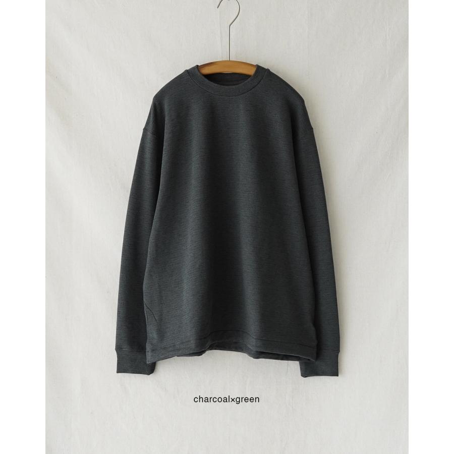 ムータ　新品未使用タグ付き。フリース モックネックプルオーバー　グレー／ブラック mocT（モクティー） SALE！モクティ プルオーバー フリース ボーダー