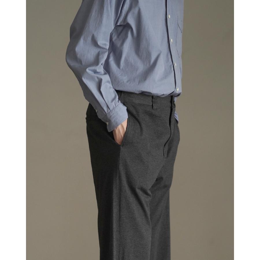 モクティ mocT クレープコットン ジャージー イージースラックス メンズ CREPE COTTON JERSEY EASY SLACKS M82-651NE  【レビュー企画対象】の画像