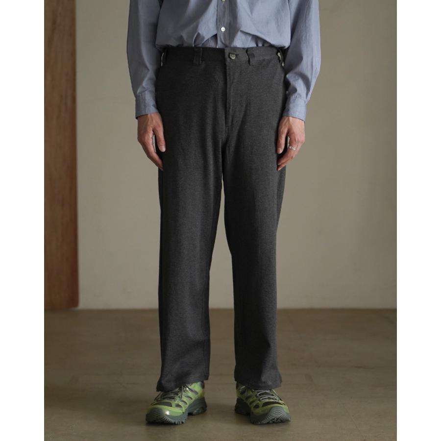 モクティ mocT クレープコットン ジャージー イージースラックス メンズ CREPE COTTON JERSEY EASY SLACKS M82-651NE  【レビュー企画対象】の画像