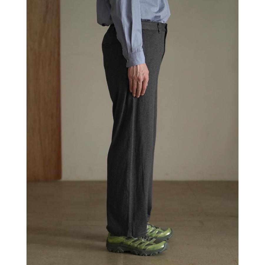 モクティ mocT クレープコットン ジャージー イージースラックス メンズ CREPE COTTON JERSEY EASY SLACKS M82-651NE  【レビュー企画対象】の画像