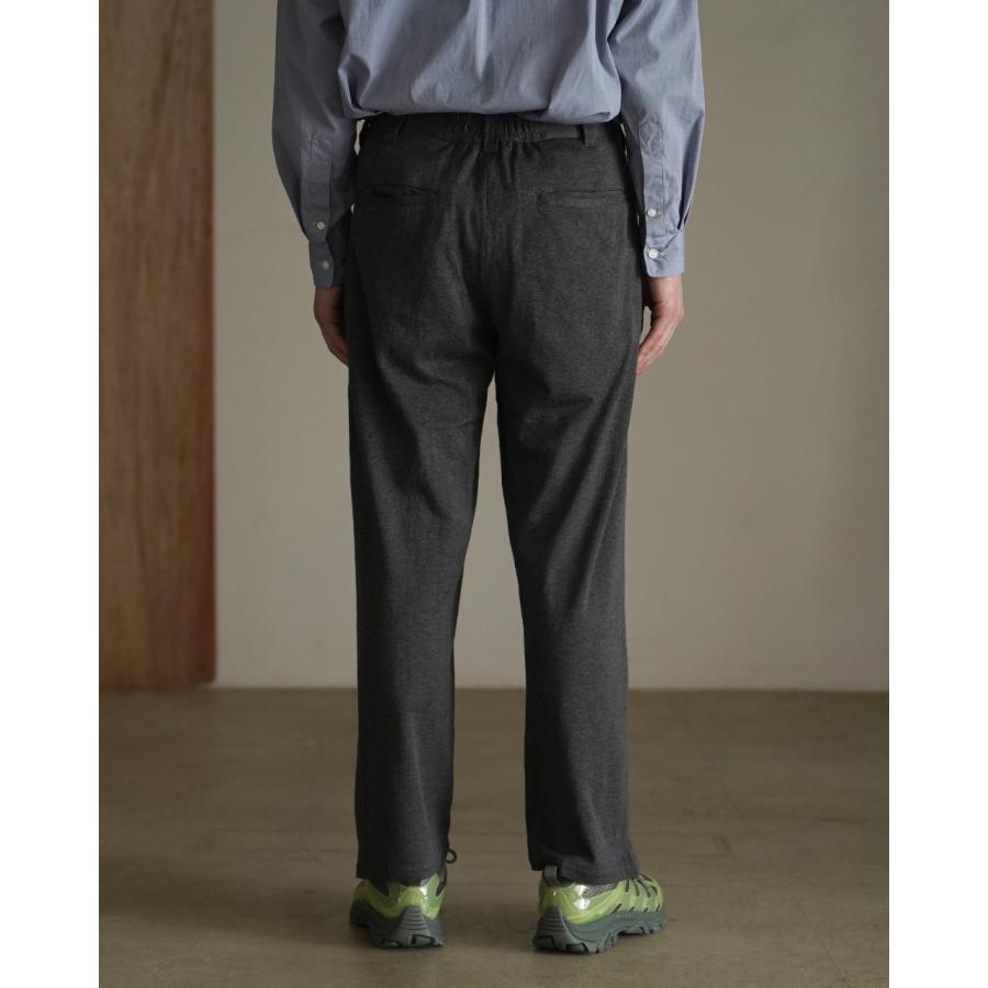 モクティ mocT クレープコットン ジャージー イージースラックス メンズ CREPE COTTON JERSEY EASY SLACKS M82-651NE  【レビュー企画対象】の画像