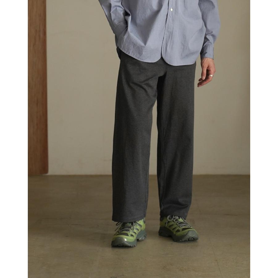 モクティ mocT クレープコットン ジャージー イージースラックス メンズ CREPE COTTON JERSEY EASY SLACKS M82-651NE  【レビュー企画対象】の画像