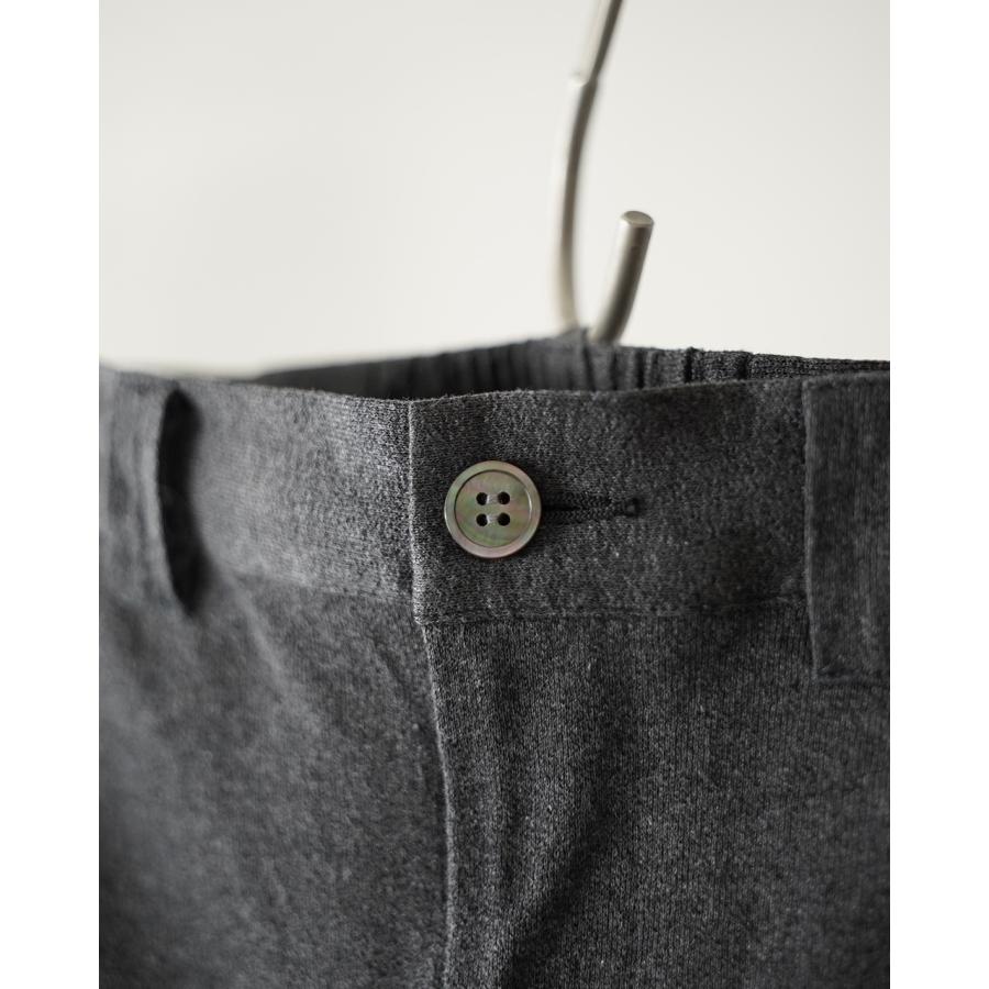 モクティ mocT クレープコットン ジャージー イージースラックス メンズ CREPE COTTON JERSEY EASY SLACKS M82-651NE  【レビュー企画対象】の画像