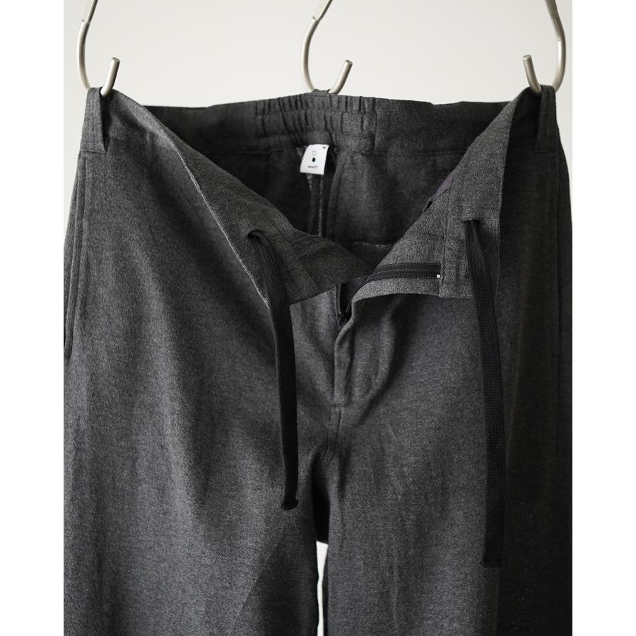 モクティ mocT クレープコットン ジャージー イージースラックス メンズ CREPE COTTON JERSEY EASY SLACKS M82-651NE  【レビュー企画対象】の画像
