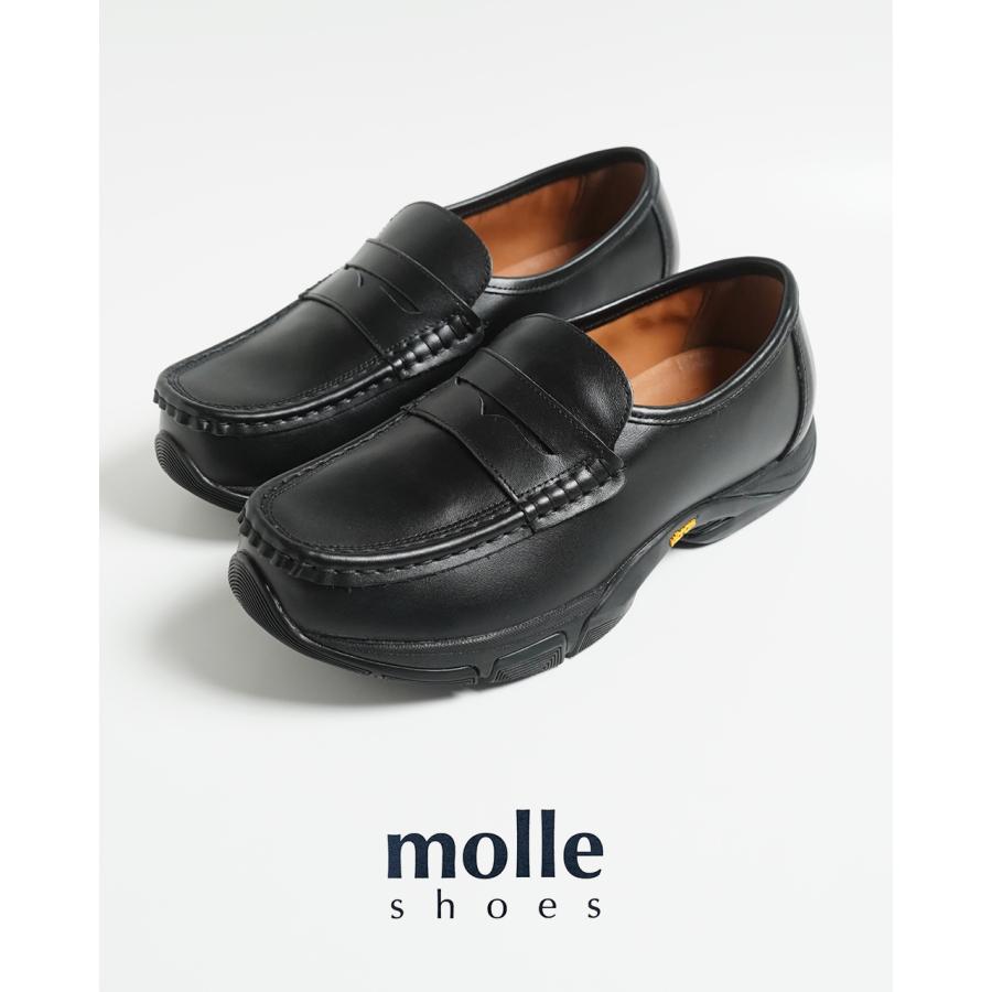 molle shoes ハイブリッドローファー size9 molle shoes（モールシューズ） ハイブリッド ローファーズ HYBRID