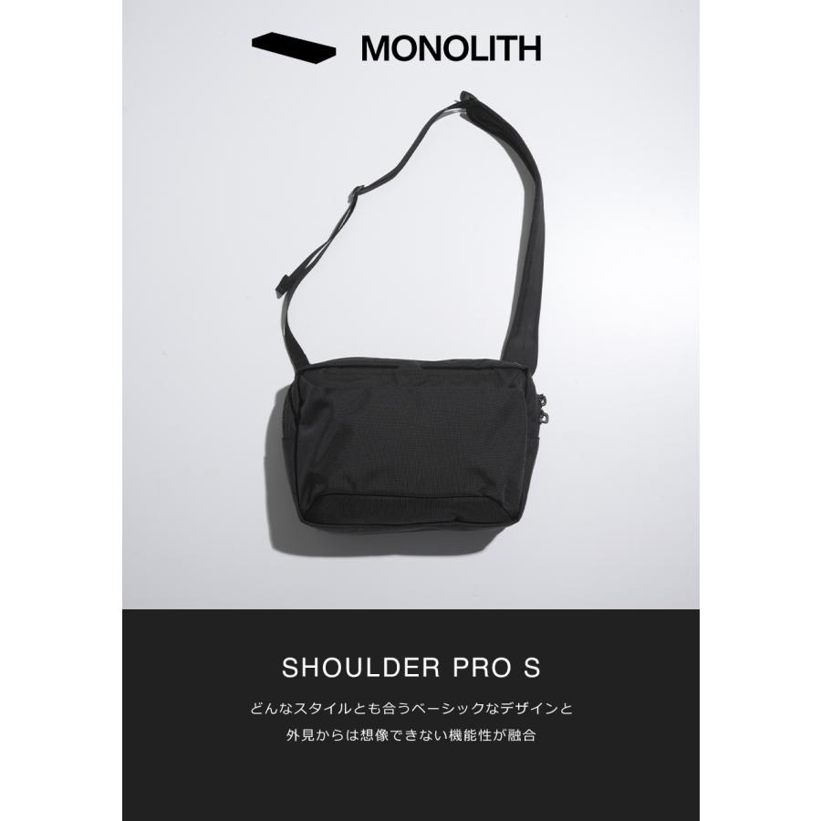 MONOLITH（モノリス） ショルダー プロ S ブラック SHOULDER PRO S