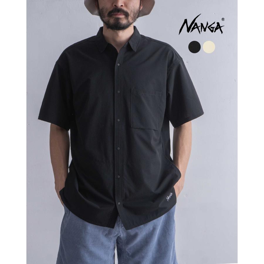 NANGA SALE！ナンガ 半袖シャツ メンズ DotAir? COMFY S SHIRT