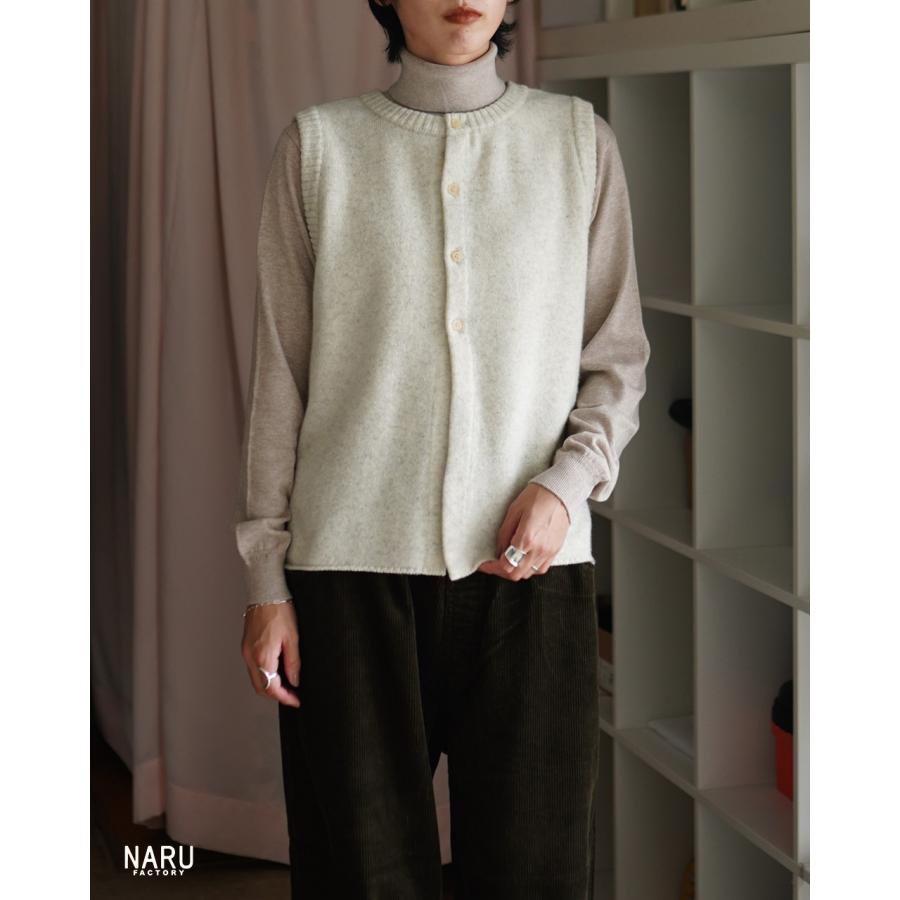 NARU 【ポイント10倍】ナル ベスト タスマニアラム 2WAYベスト