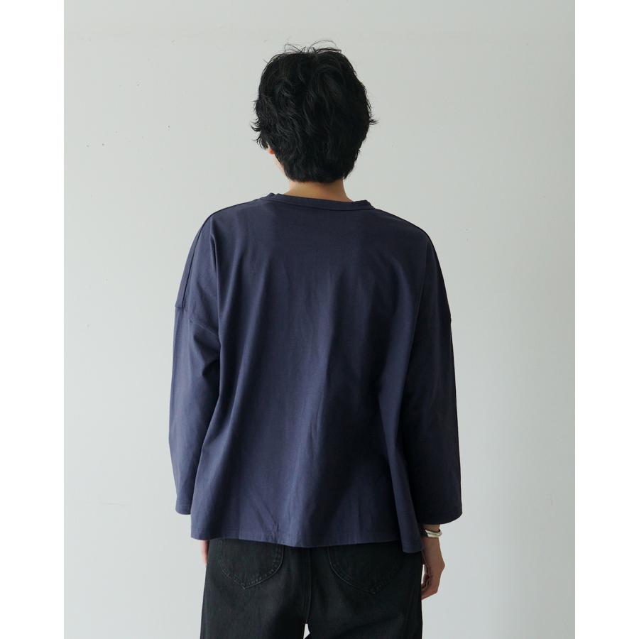 アウトレット！ナル NARU Tシャツ 長袖カットソー 40/2天竺 ワイドT