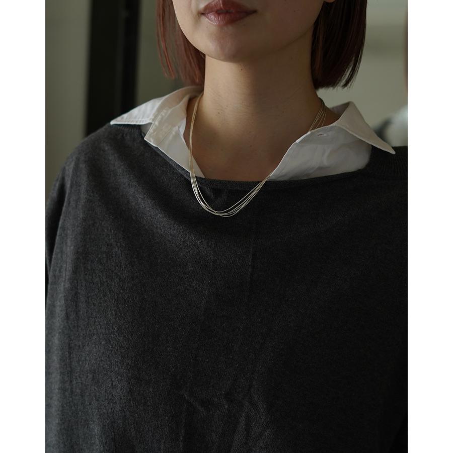 ネイティブシルバーストリーム Native SilverStreams リキッドシルバージュエリー ネックレス ユニセックス LIQUID SILVER JEWERLY NECKLACEの画像