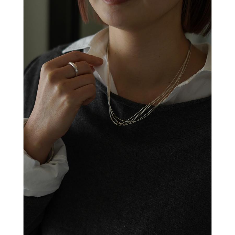 ネイティブシルバーストリーム Native SilverStreams リキッドシルバージュエリー ネックレス ユニセックス LIQUID SILVER JEWERLY NECKLACEの画像
