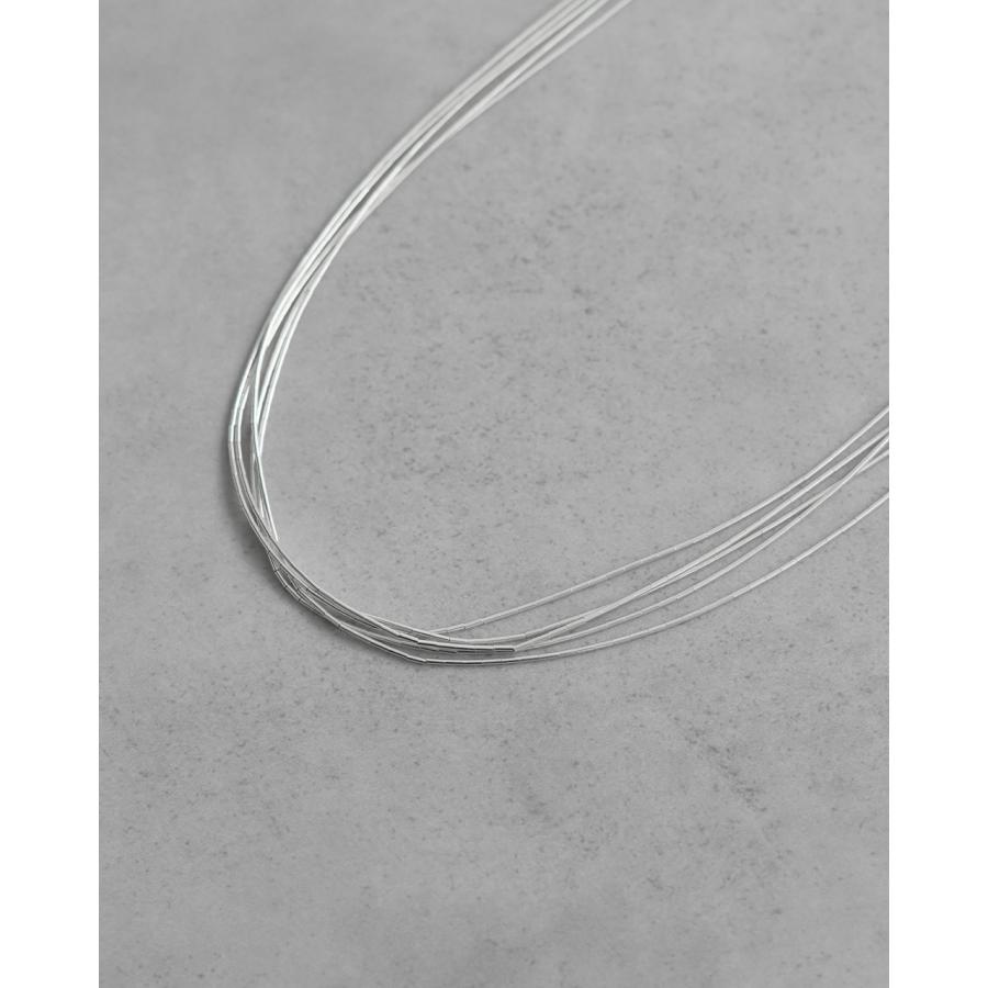 ネイティブシルバーストリーム Native SilverStreams リキッドシルバージュエリー ネックレス ユニセックス LIQUID SILVER JEWERLY NECKLACEの画像