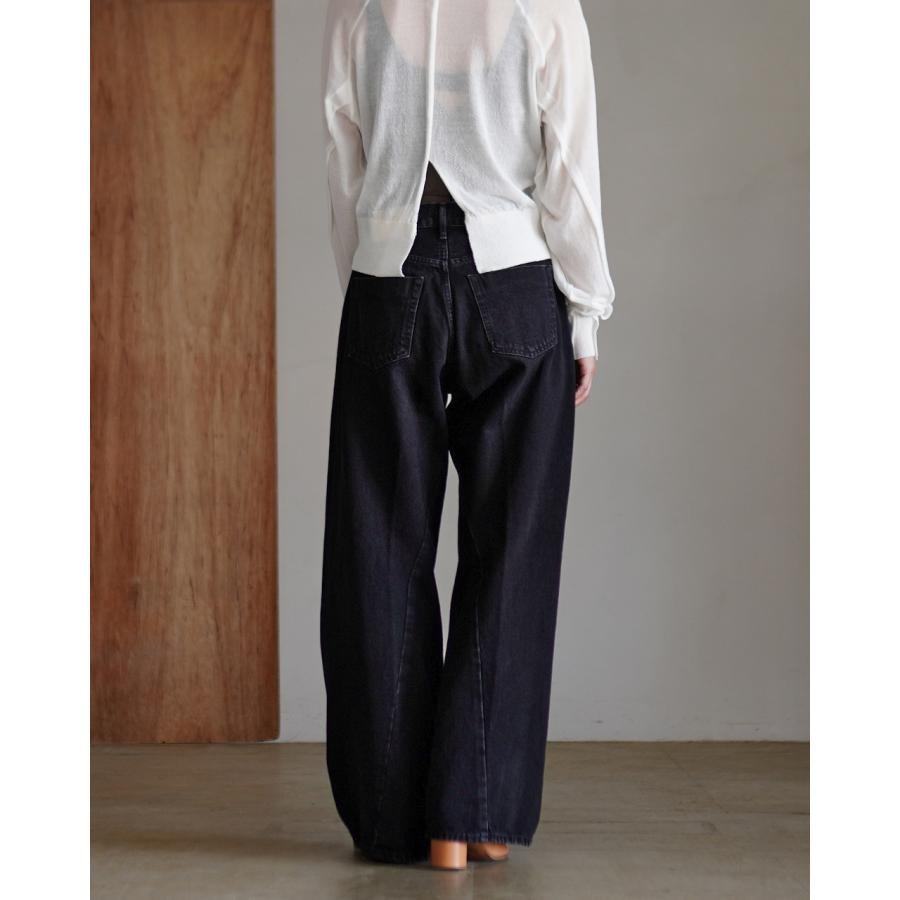 NEPLA. ネプラ ブラック 3Dカーブパンツ 12.5oz デニム ジーンズ WO3DC