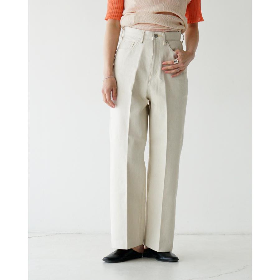 アウトレット ネプラ NEPLA デニム ワイドパンツ クリーム レディース WIDE PANTS CREAM ボトムス フルレングス ジーンズ WOWID-5S CREAM cpn123