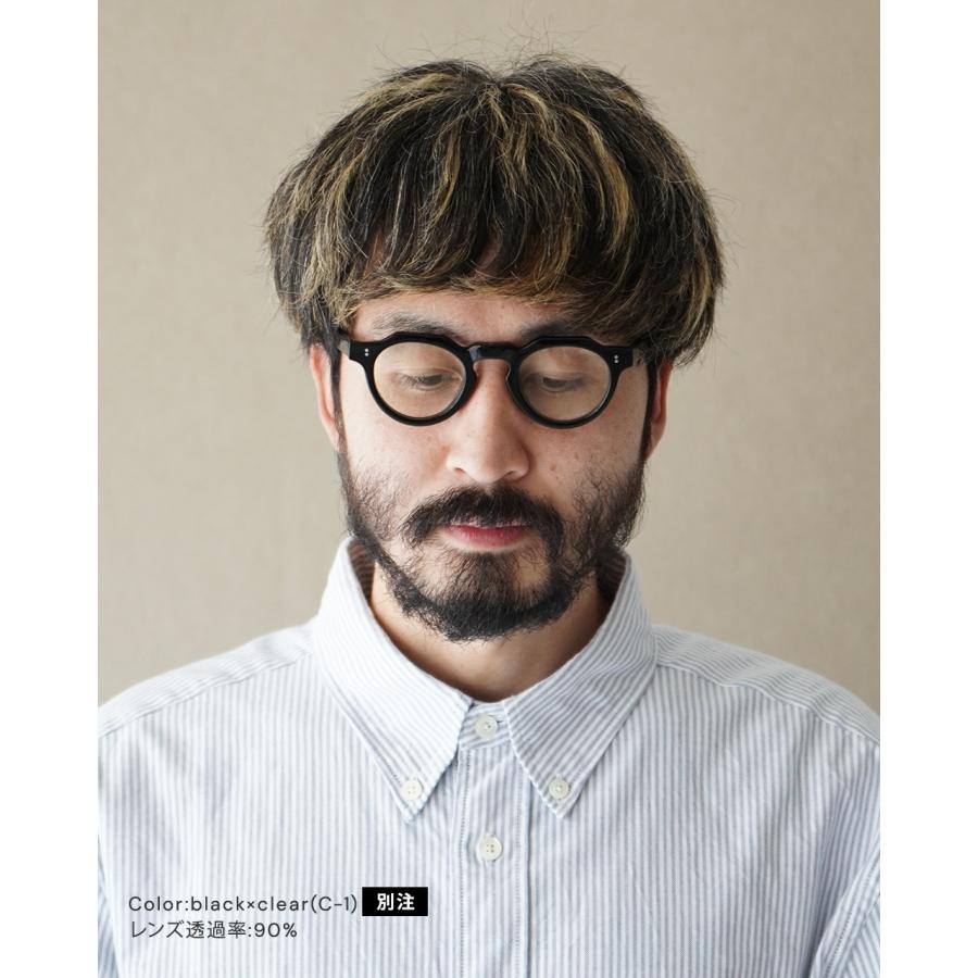 Few by New F18 メガネ サングラス ブラック フューバイニュー Few by NEW.【Crouka別注色】 F5 サングラス