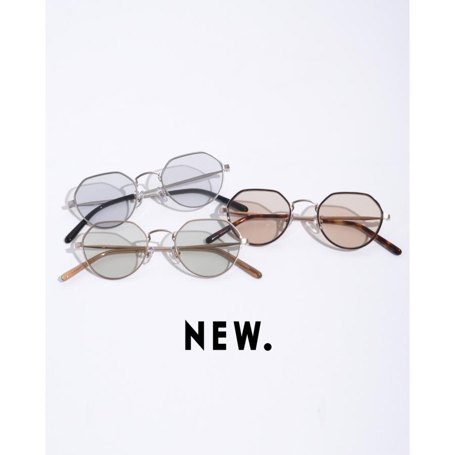 NEW. ニュー MAYA C-2 マヤ サングラス 眼鏡 48□21-145 NEW. - NEW. MAYA C-2 / サングラス / ゴールド | LUKE