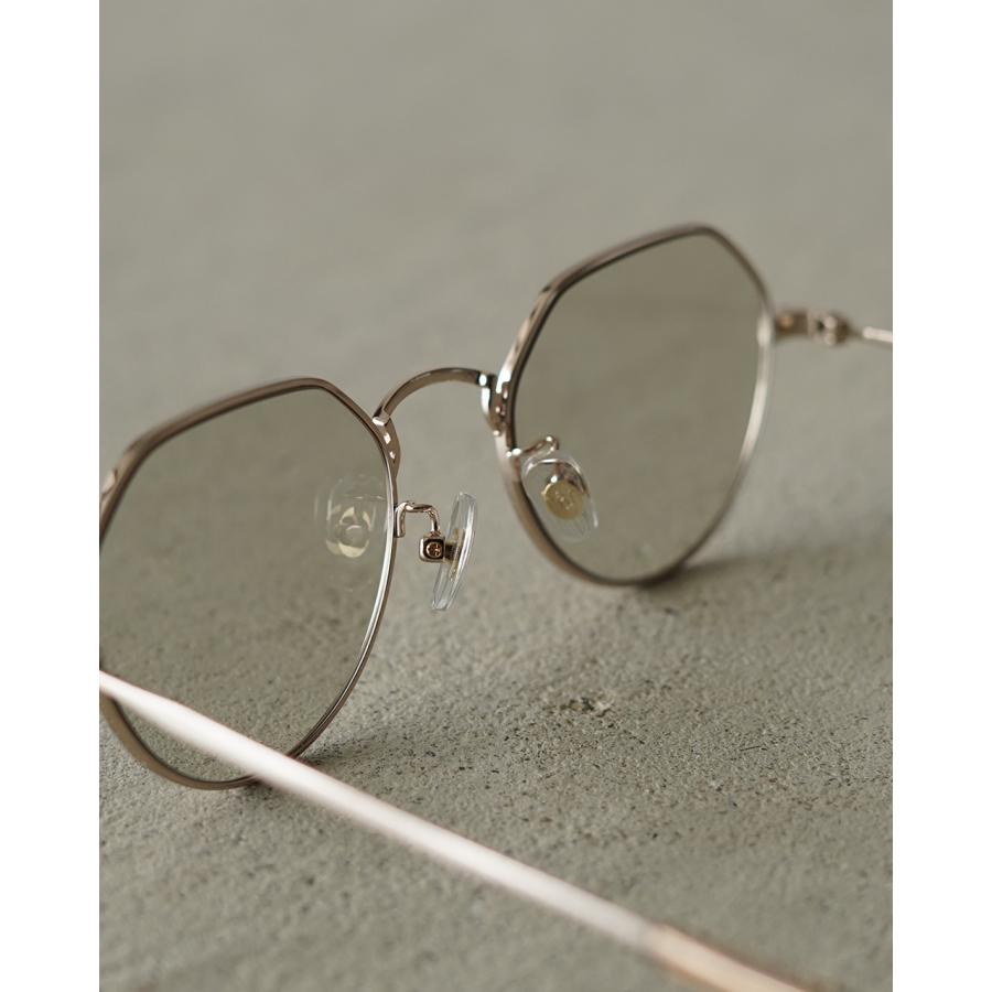NEW. MAYA サングラス メガネ クラウンパント ゴールド メガネ FEW NEWMAN（ニューマン） ニュー NEW. マヤ MAYA クラウンパント 眼鏡