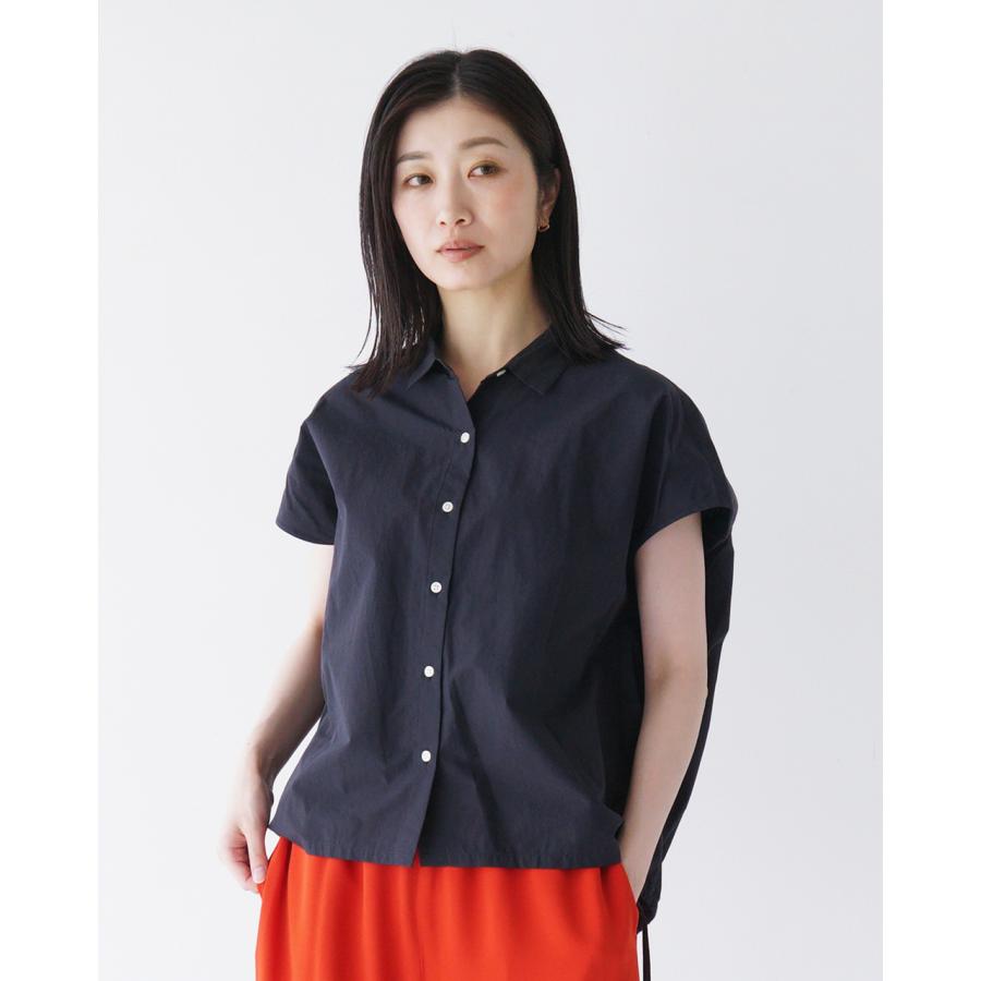 nicholson&nicholsonフレンチスリーブシャツ SALE！ニコルソン アンド ニコルソン nicholson&nicholson ブラウス