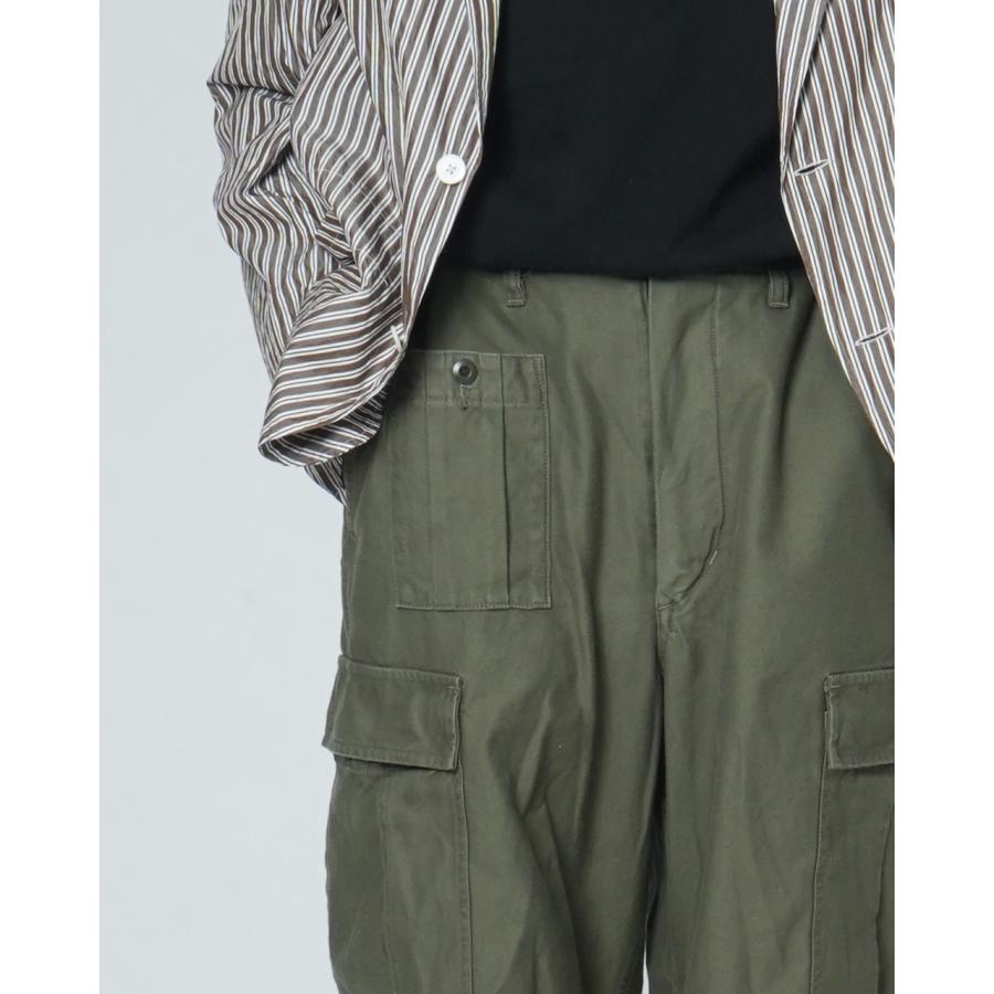 ナイジェルケーボン Nigel Cabourn ミリタリー アーミー カーゴパンツ ARMY CARGO PANT [CLASSIC] グリーン カーキ メンズ 2024春夏 80480050012｜crouka｜11