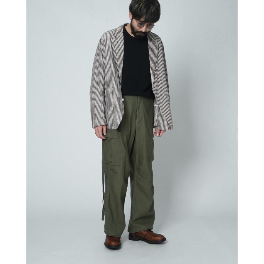 ナイジェルケーボン Nigel Cabourn ミリタリー アーミー カーゴパンツ ARMY CARGO PANT [CLASSIC] グリーン カーキ メンズ 2024春夏 80480050012｜crouka｜13