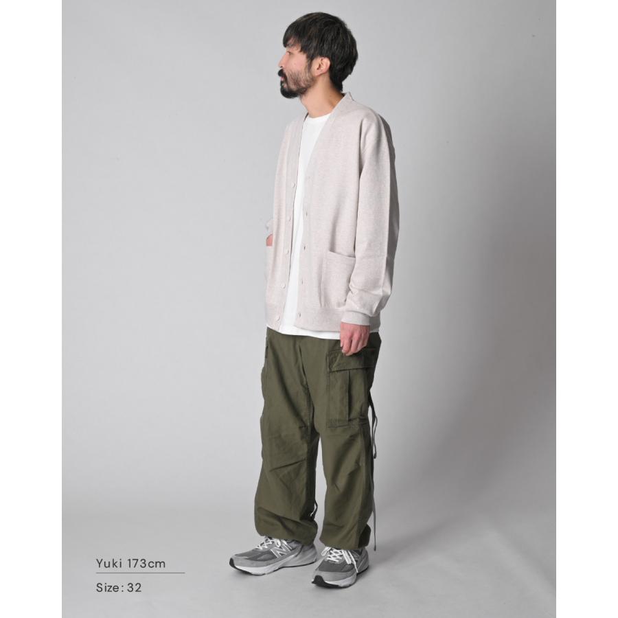 ナイジェルケーボン Nigel Cabourn ミリタリー アーミー カーゴパンツ ARMY CARGO PANT [CLASSIC] グリーン カーキ メンズ 2024春夏 80480050012｜crouka｜14